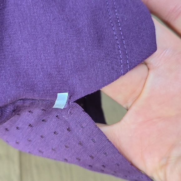 Nike T-shirt Nike W NK BRTHE TAILWIND TOP SS purple perforated S - Picture 6 of 15